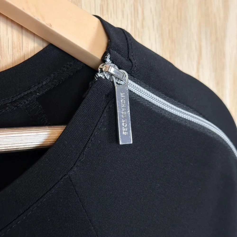 Michael Kors Black Zipper Jumpsuit